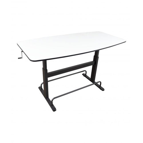 72” Crank Adjustable Standing Conference Table - Standing Desks Unlimited