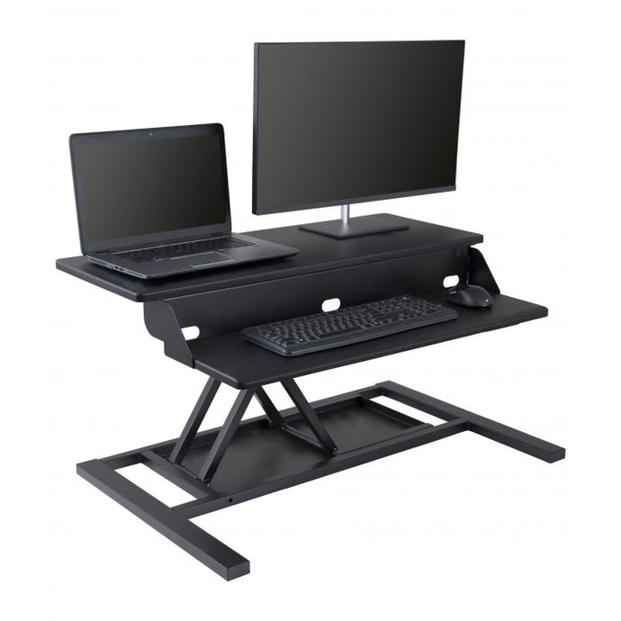 Power Pro Electric Adjustable Standing Desk Converter - Standing Desks Unlimited