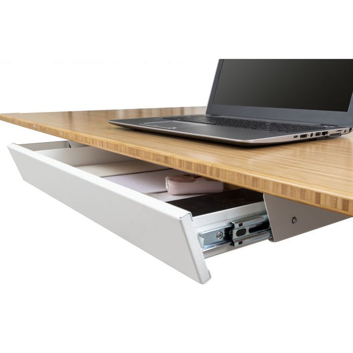 Sliding Under-Desk Pencil Drawer - Standing Desks Unlimited