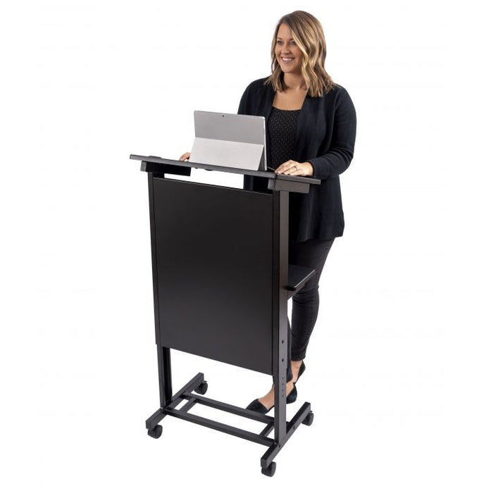 Height Adjustable Podium Lectern - Standing Desks Unlimited
